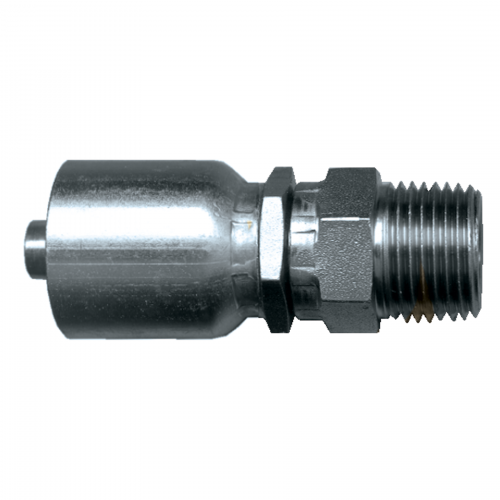 Fairview BiteWire Crimp End;3/8IDx1/2MPTSW Item #: FVF-SC925SW-6D | GarageAndFab.com
