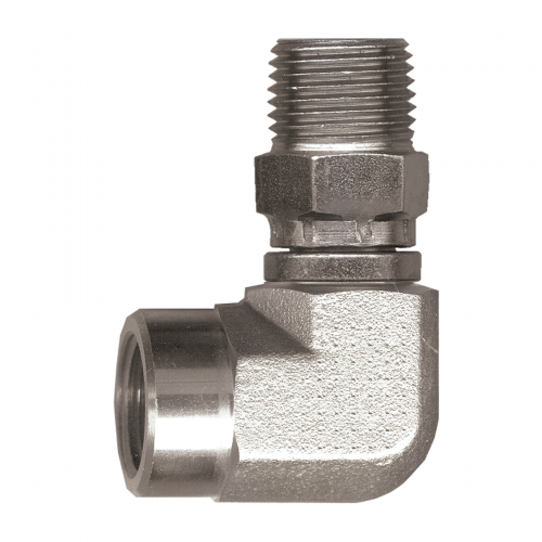 Fairview Steel 90Elbow;3/8FPTx3/8MPTSW Item #: FVF-S1016SW-C | GarageAndFab.com