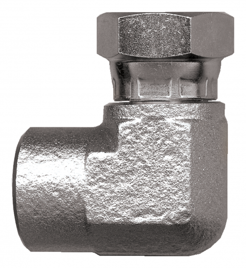 Fairview Steel 90Elbow;1/4FPTx1/4NPSM Item #: FVF-S1100-BB | GarageAndFab.com