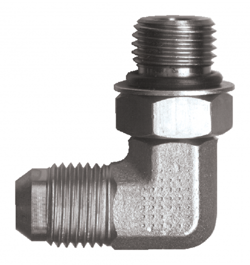 Fairview Steel 90Elbow;1-1/4MJICx1-7/8-12 ORB Item #: FVF-S3649-2024 | GarageAndFab.com