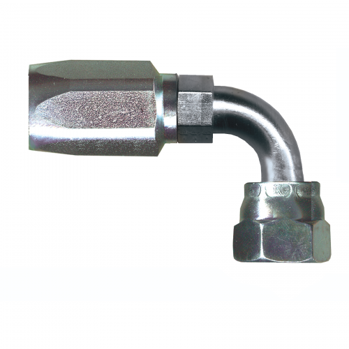 Fairview 100R5 Reusable 90Elb Hose End;1/4x1/4FSAE Item #: FVF-SR541-44 | GarageAndFab.com