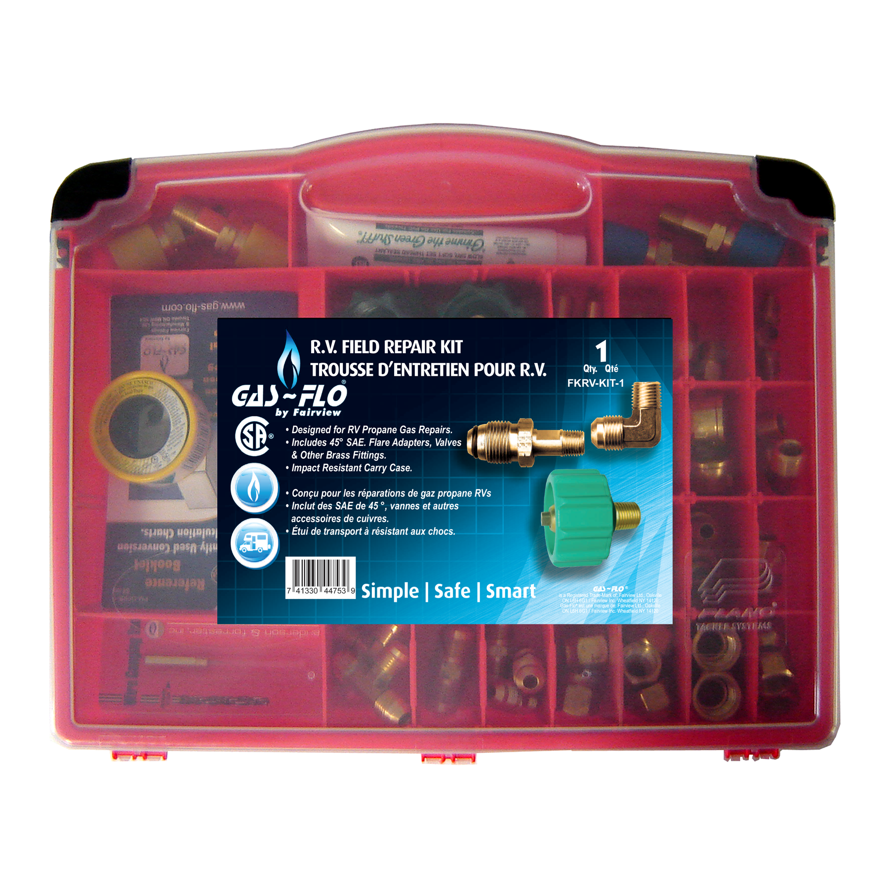 Fairview RV LPG Field Repair Kit Item #: FVF-FKRV-KIT-1 | GarageAndFab.com