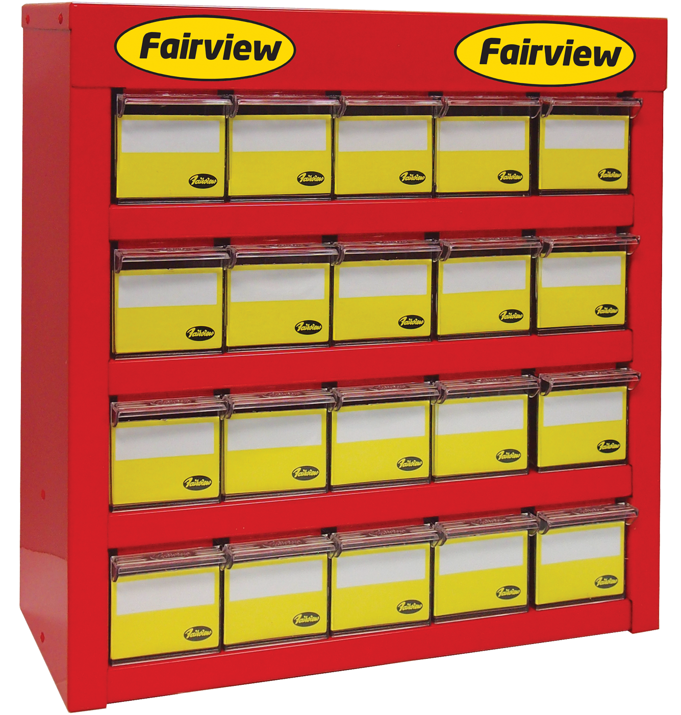 Fairview 20 Drawer Fitting Cabinet Item #: FVF-XB20-CA | GarageAndFab.com
