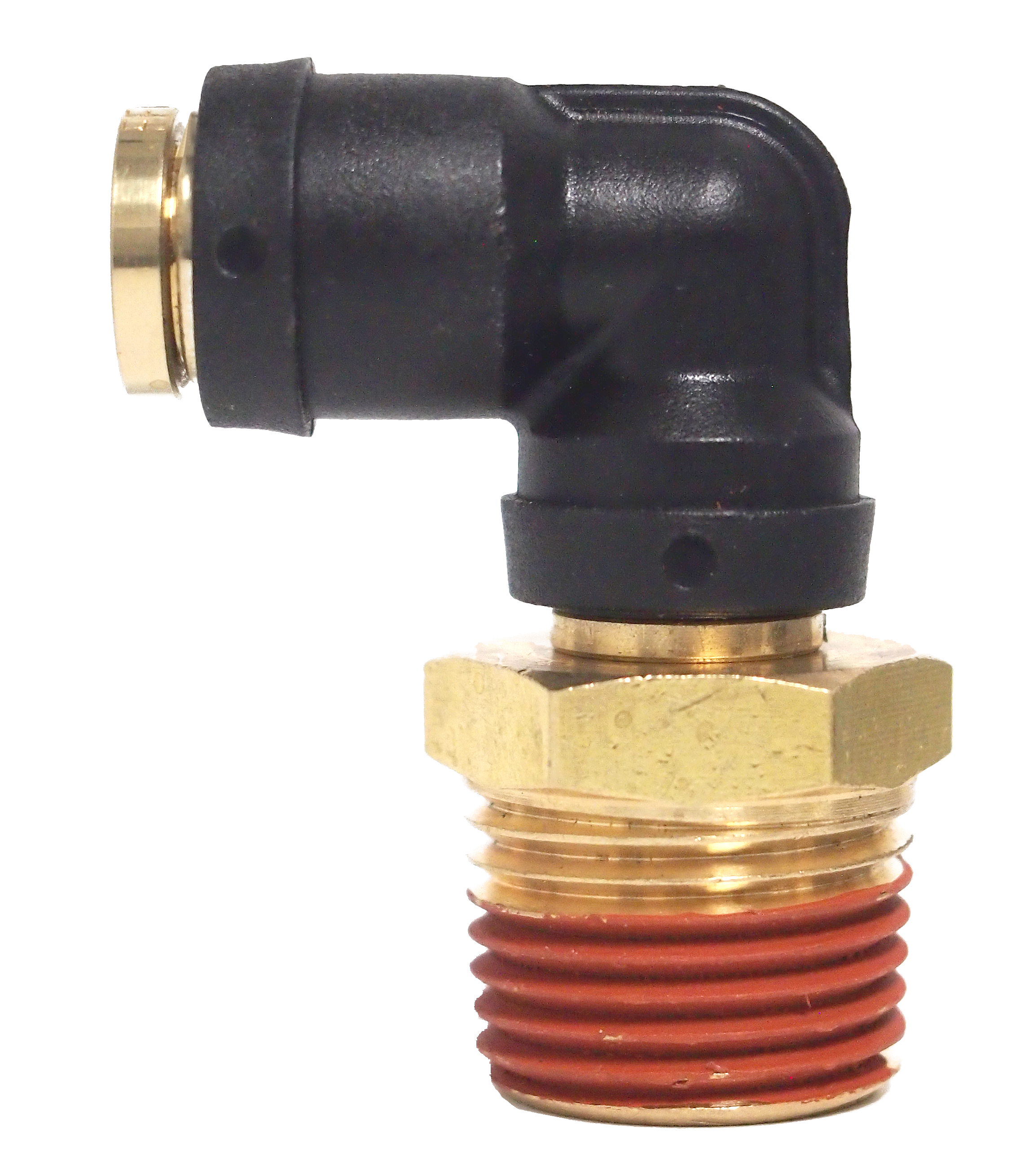 Fairview Composite DOT PTC 90?? Elbow;1/2x1/4MPTSW Item #: FVF-CPC1469SW-8B | GarageAndFab.com