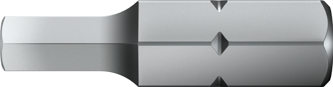 WIHA TOOLS Hex Contractor Insert Bit 7/32" X 25Mm - 250 Pack - WIH-72326 | GarageAndFab.com