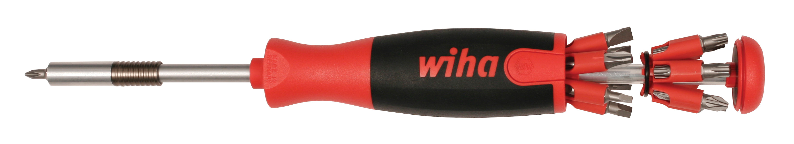 WIHA TOOLS 14 Piece Ultra Driver 26-In-1 Bit Holder Set - 77798 - WIH-77798 | GarageAndFab.com